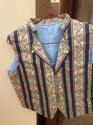 Chaleco infantil estilo saragüel
