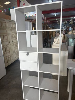 LIBRERÍA MODULAR BLANCA