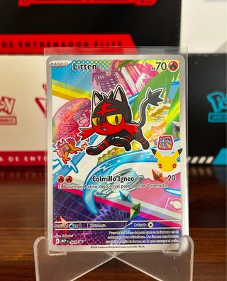 PRIMER COMPAÑERO 1 Rowlet, Litten, Popplio 7a Gen🇪🇸