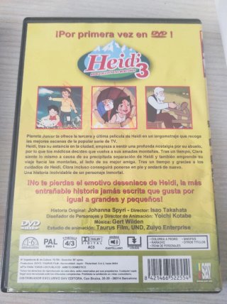 DVD Heidi: Il Film I, II e III