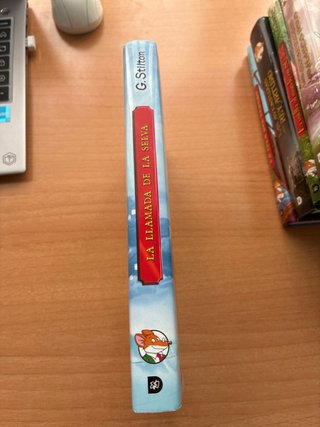 Libro de Geronimo Stilton La llamada de la Selva