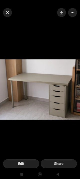 Escritorio IKEA Lagkapten/Alex 120cm