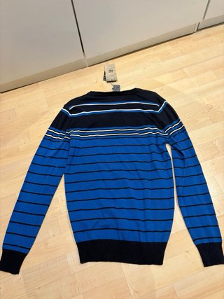 Jersey 1963 rayas azul y negro