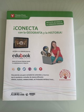 Libro de Geografía e Historia 1º de la ESO