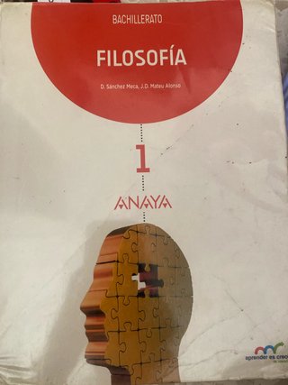 Libro de filosofia, 1bachillerato