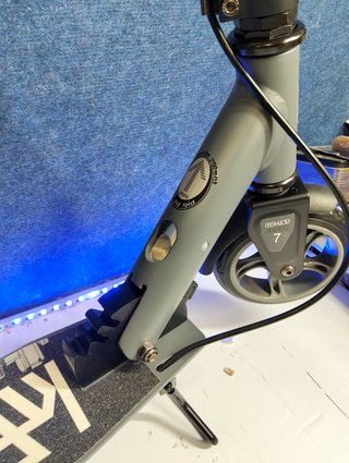 KRF Urban City 145 Silver Scooter aluminio