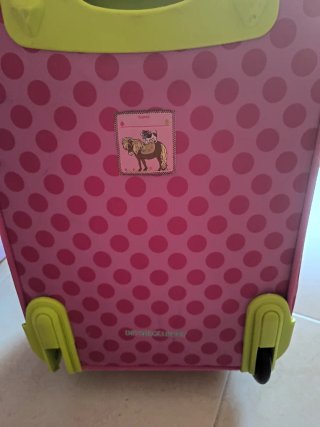 Maleta infantil caballo 40x30 falta una rueda