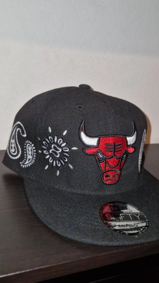 Gorra New Era Chicago Bulls 9FIFTY Negra