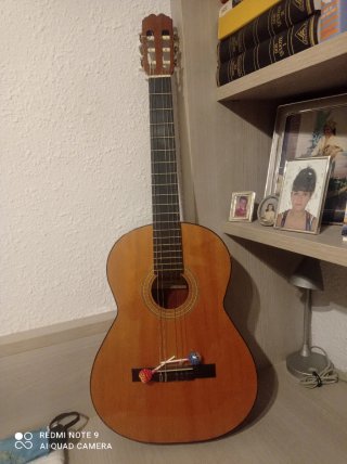 Guitarra Clásica Madera Natural
