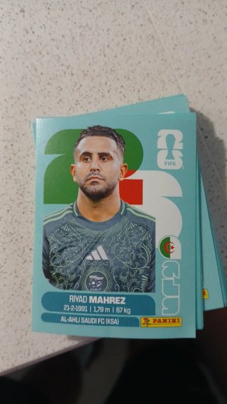 Cromos- Mundial Fútbol 2026