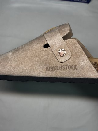 Birkenstock Boston Soft Footbed Beige