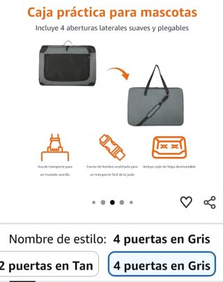 Transportín perro 91x61x61