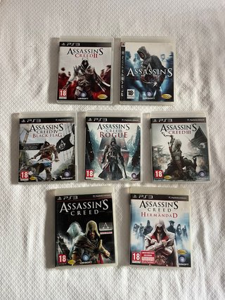 Lote 7 Juegos Assassin's Creed PS3