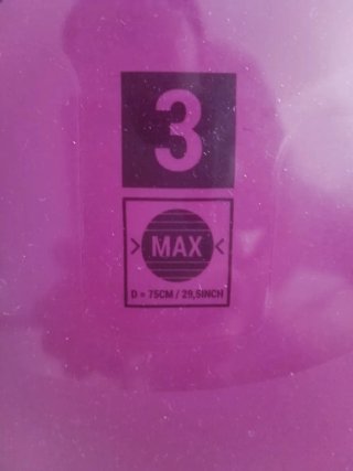 Fitball Domyos D75cm + Inflador Decathlon P100