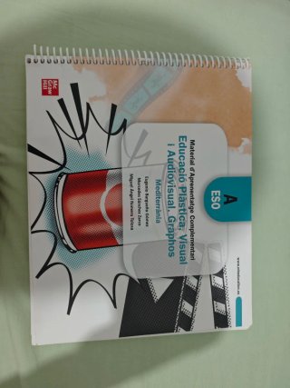 Libro Educación Plástica, Visual i audiovisual ESO
