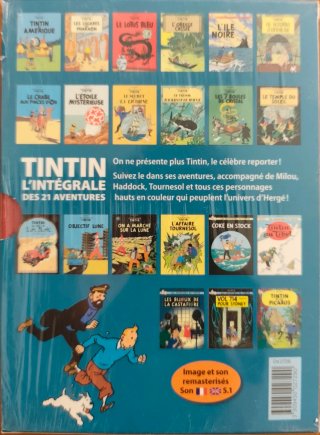 Cofre Tintin: L'intégrale Animation DVD