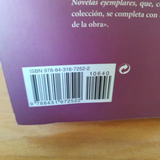 Libro " Novelas Ejemplares"