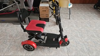 Scooter eléctrico minusvalía 3 ruedas