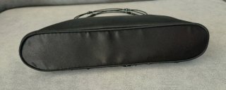 Bolso fiesta BOLMA negro-Bordado pedrería y flores