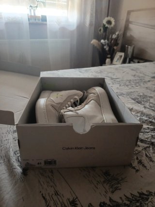 Botas Calvin Klein Jeans Blancas Talla41 [Talla]