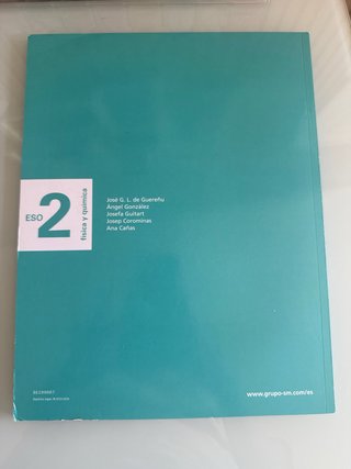 Libro de Física y Química de 2º de ESO