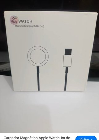 Cargador Magnético Apple Watch 1m