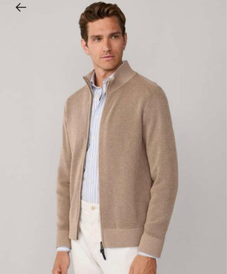 Jersey Hackett beige nuevo con etiqueta