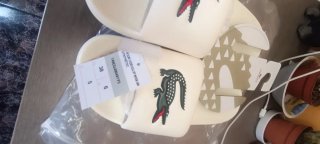 Sandalias Lacoste Blancas Talla 38 Nuevas