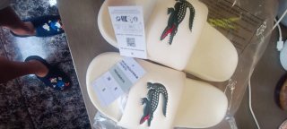 Sandalias Lacoste Blancas Talla 38 Nuevas