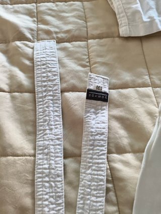 Kimono Karate/Judo Blanco Talla 130 cm