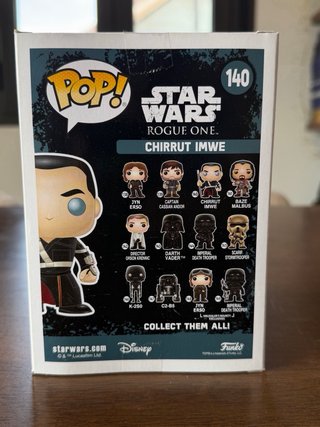 Funko Pop Star Wars Chirrut Imwe #140