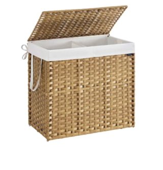 Cesta de mimbre 160L con forro
