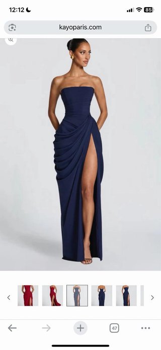 Vestido de fiesta. Nuevo.153cms de largo apraproxi