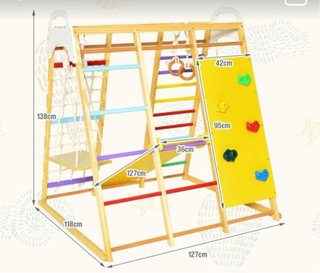 GOPLUS Triángulo Escalada Parque Infantil