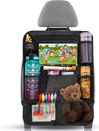Organizador Asiento Coche Niños 10 Bolsillos Table