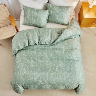 Juego Funda Nórdica Tokokimo 4 Piezas Verde Sage