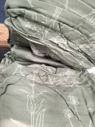 Juego Funda Nórdica Tokokimo 4 Piezas Verde Sage