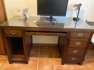 Escritorio Madera Maciza 140cm