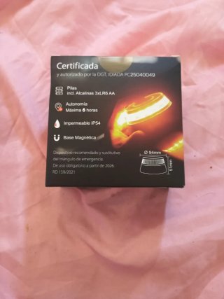 Luz de emergencia V16 Geolocalizada