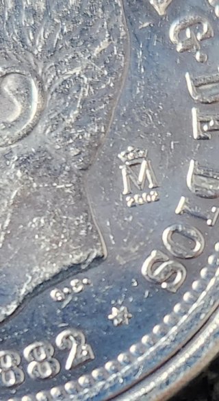 Réplica Oficial 5 Pesetas Alfonso XII 1882 (FNMT)