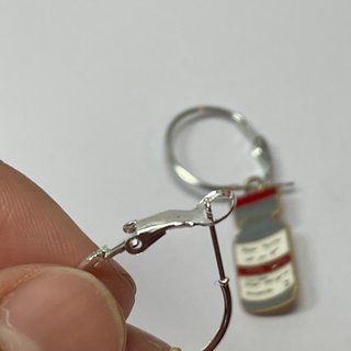 Pendientes Frasco Medicamento Medicina Enfermería