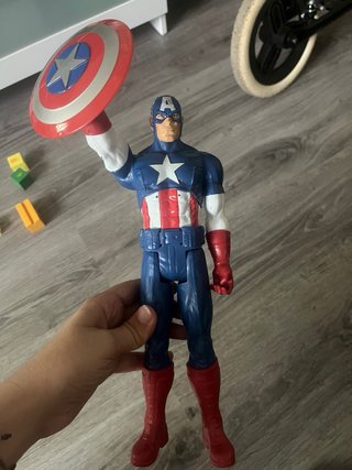 Muñecos Superhéroes Marvel Capitán América, Spider