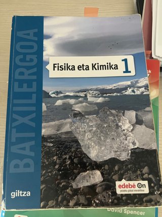 Fisika eta kimika 1, Batxilergoa