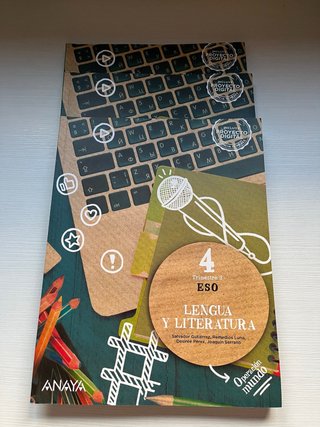 Libros Lengua y Literatura Anaya 4 ESO