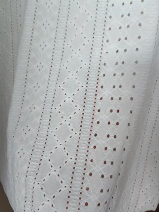 Top Zara blanco calado