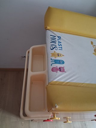 Mueble cajonera con cambiador bebé