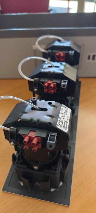 Focos empotrables plateados (3 unidades)