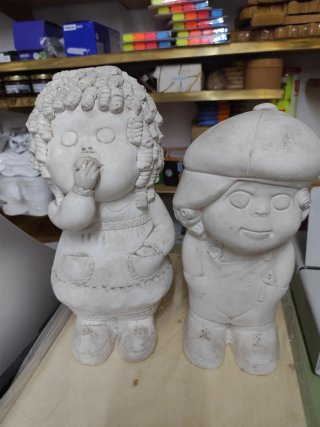 Figuras escayola varias