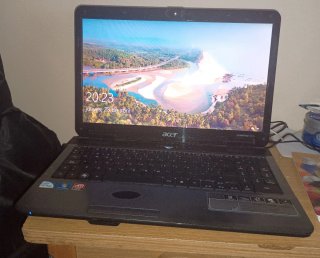 Portátil Acer Aspire 5738ZG Negro/Gris
