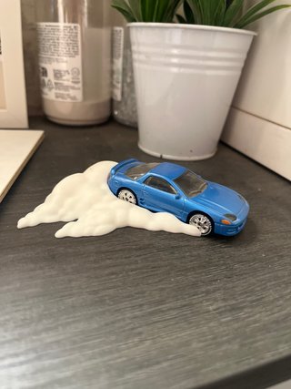 Nube de humo 3D Hot Wheels